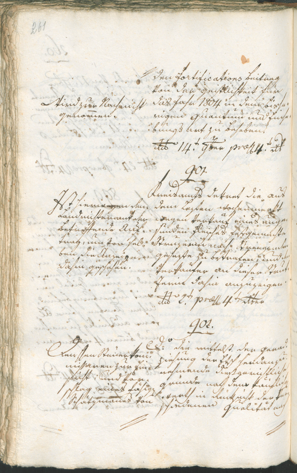 Civic Archives of Bozen-Bolzano - BOhisto Ratsprotokoll 1804 