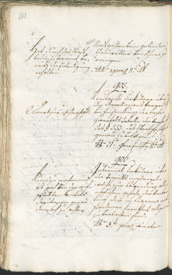 Civic Archives of Bozen-Bolzano - BOhisto Ratsprotokoll 1804 