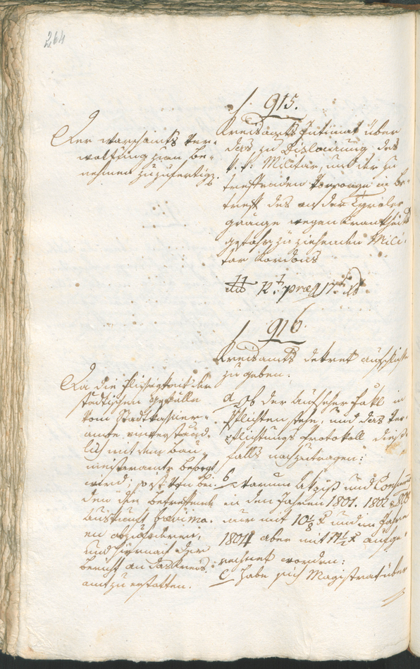 Civic Archives of Bozen-Bolzano - BOhisto Ratsprotokoll 1804 