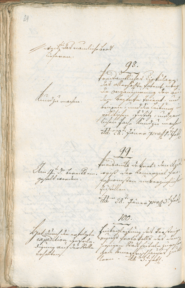 Civic Archives of Bozen-Bolzano - BOhisto Ratsprotokoll 1804 