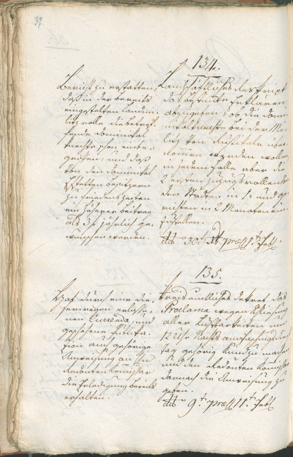 Civic Archives of Bozen-Bolzano - BOhisto Ratsprotokoll 1804 