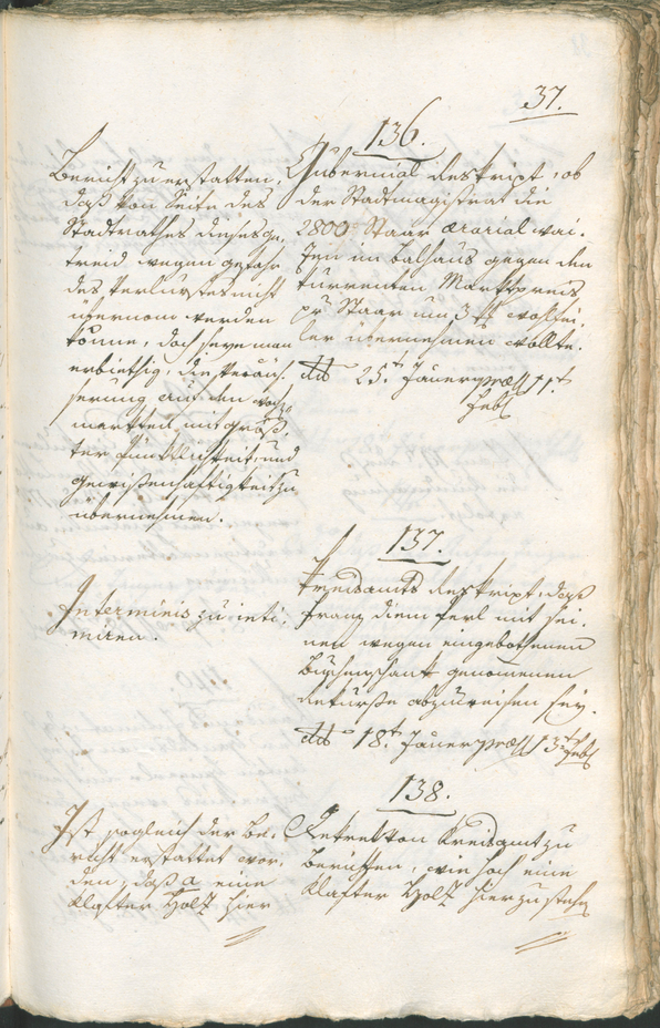 Stadtarchiv Bozen - BOhisto Ratsprotokoll 1804 