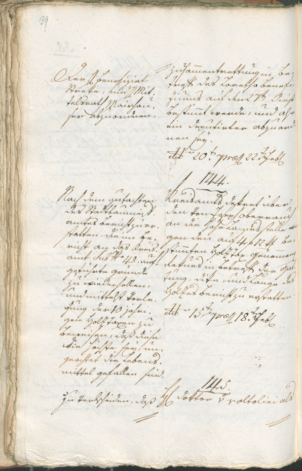 Stadtarchiv Bozen - BOhisto Ratsprotokoll 1804 