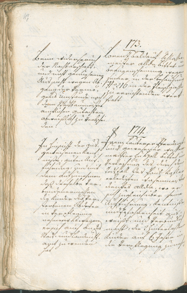 Civic Archives of Bozen-Bolzano - BOhisto Ratsprotokoll 1804 