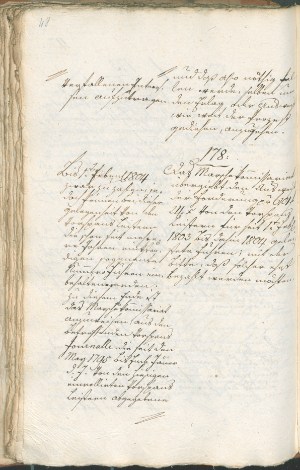 Civic Archives of Bozen-Bolzano - BOhisto Ratsprotokoll 1804 