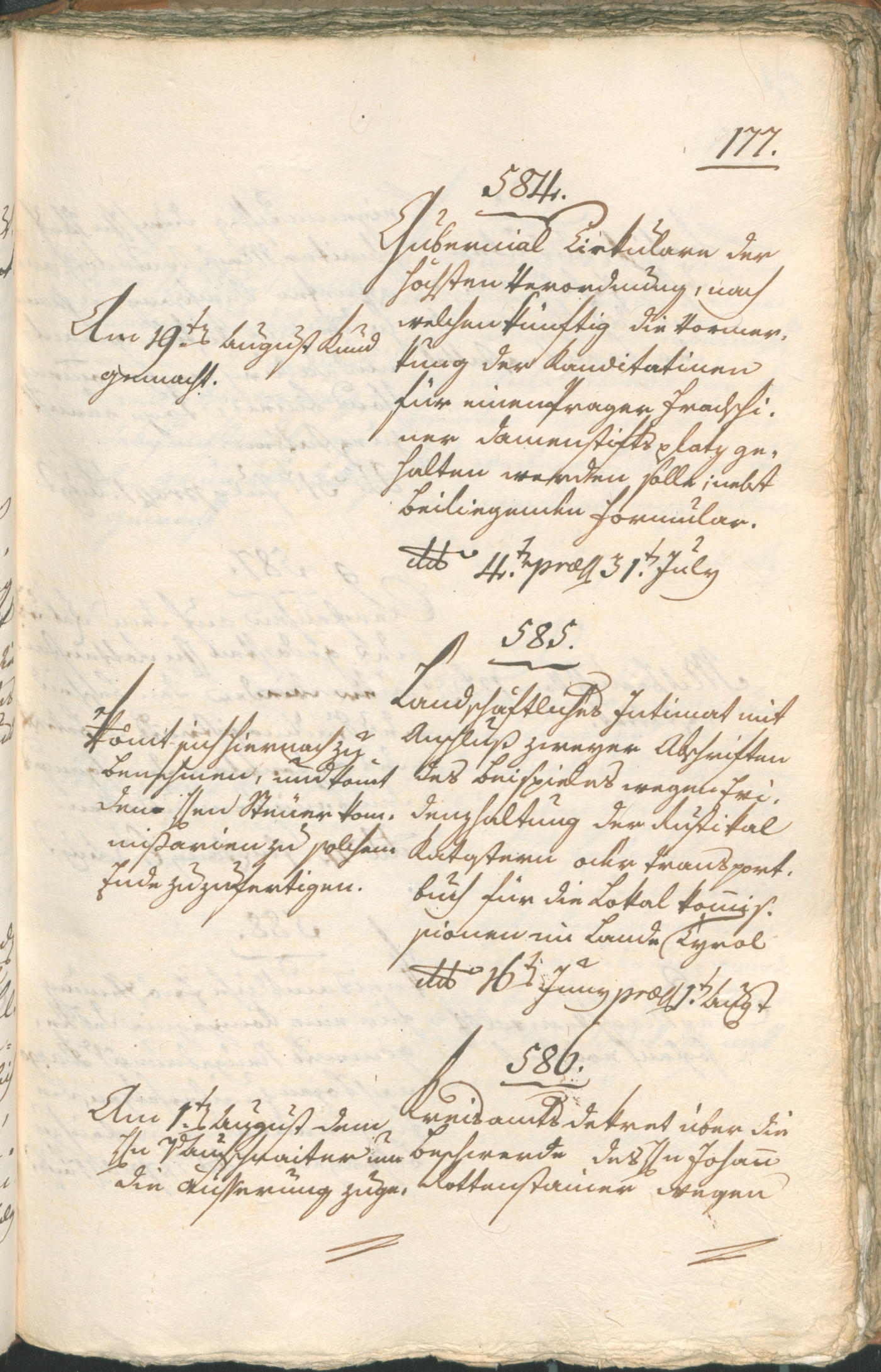 Civic Archives of Bozen-Bolzano - BOhisto Ratsprotokoll 1804 