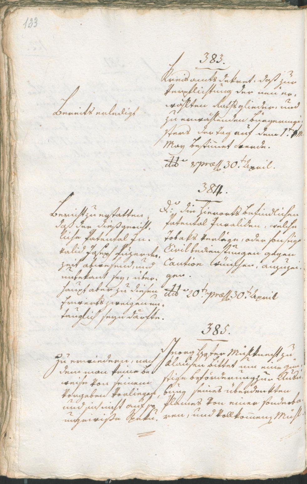 Civic Archives of Bozen-Bolzano - BOhisto Ratsprotokoll 1804 