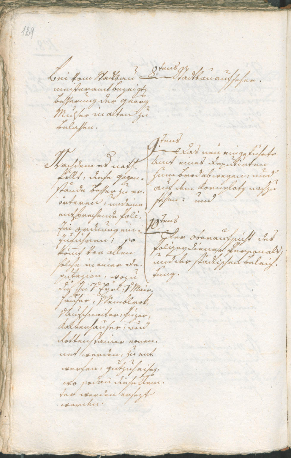 Civic Archives of Bozen-Bolzano - BOhisto Ratsprotokoll 1804 