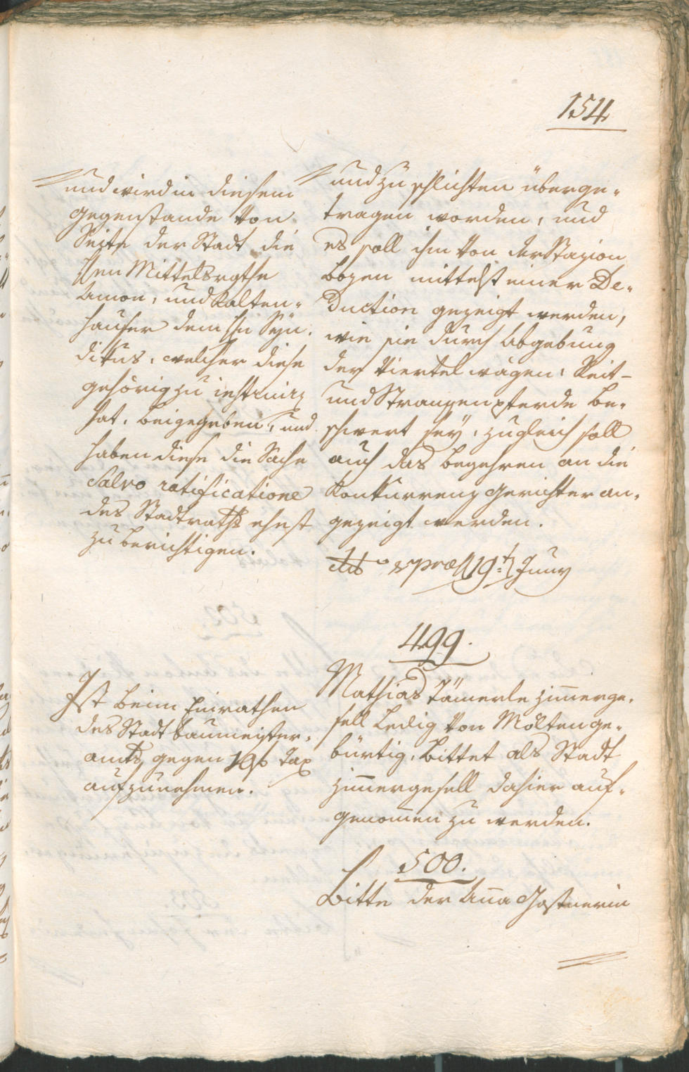 Civic Archives of Bozen-Bolzano - BOhisto Ratsprotokoll 1804 