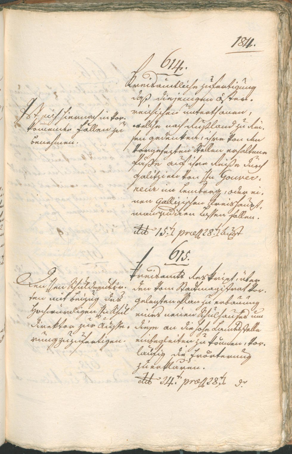 Civic Archives of Bozen-Bolzano - BOhisto Ratsprotokoll 1804 