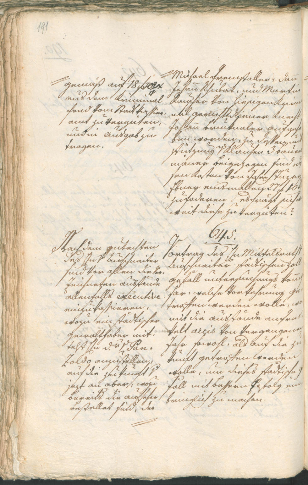 Civic Archives of Bozen-Bolzano - BOhisto Ratsprotokoll 1804 