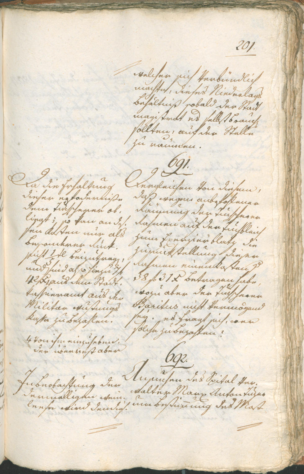 Civic Archives of Bozen-Bolzano - BOhisto Ratsprotokoll 1804 