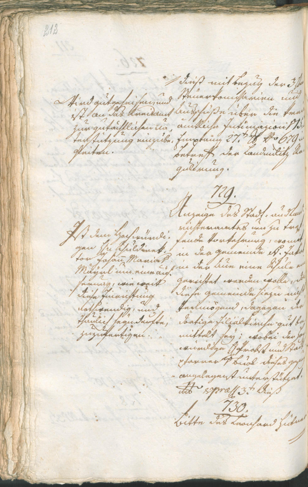 Civic Archives of Bozen-Bolzano - BOhisto Ratsprotokoll 1804 