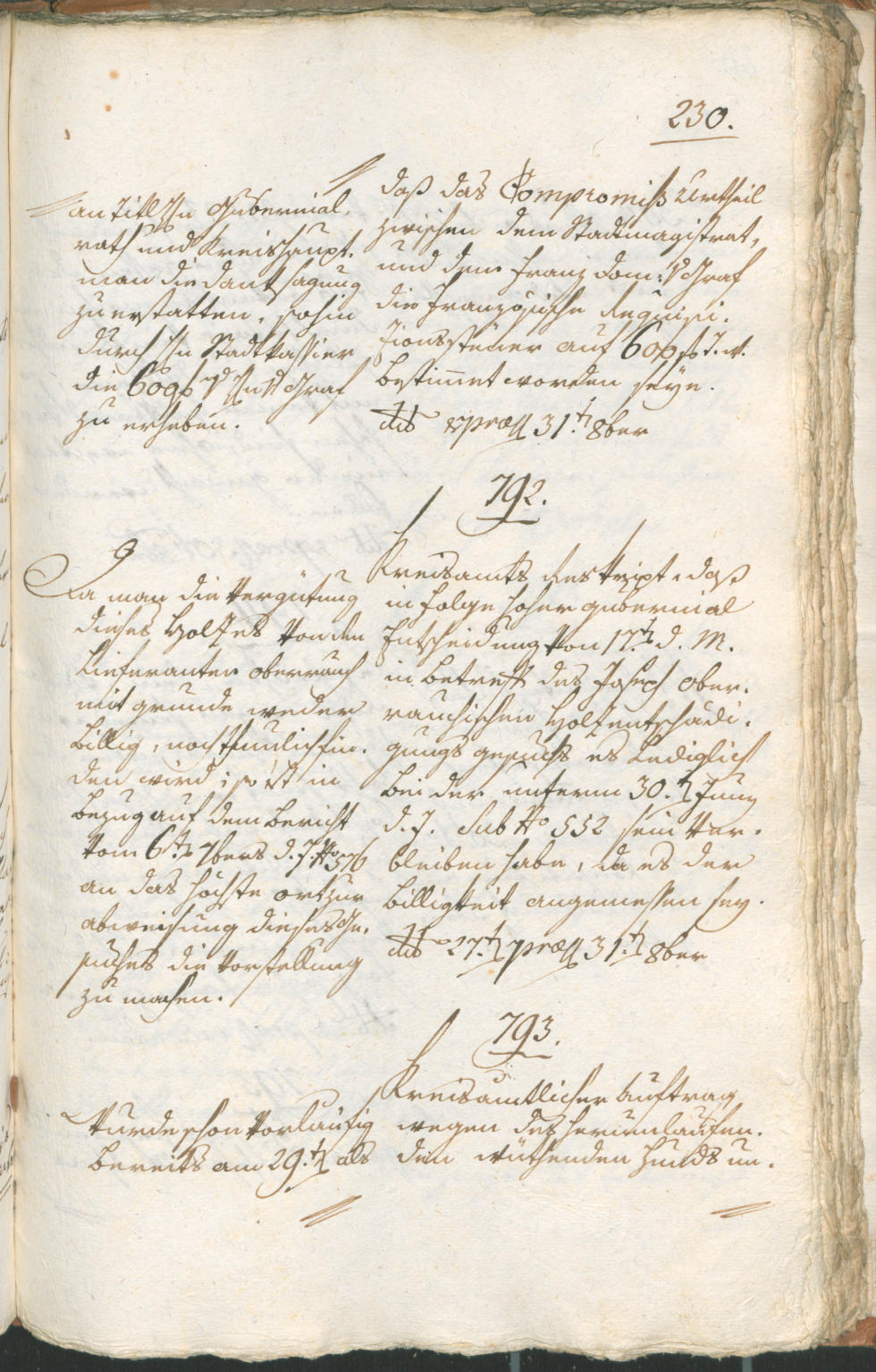 Archivio Storico della Città di Bolzano - BOhisto protocollo consiliare 1804 