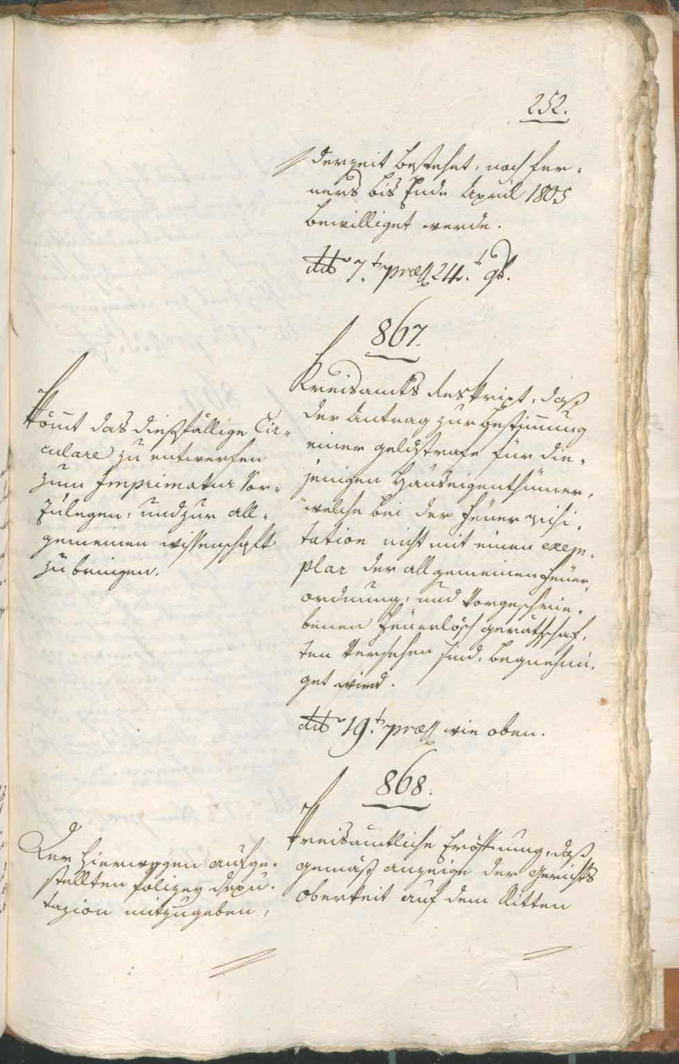 Civic Archives of Bozen-Bolzano - BOhisto Ratsprotokoll 1804 