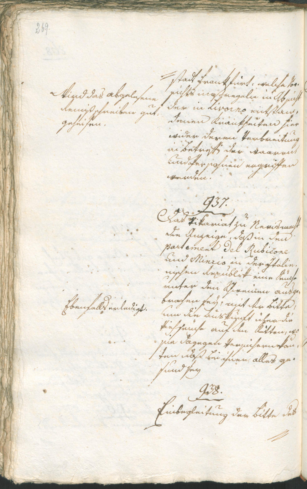 Civic Archives of Bozen-Bolzano - BOhisto Ratsprotokoll 1804 