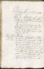 Civic Archives of Bozen-Bolzano - BOhisto Ratsprotokoll 1804 - 