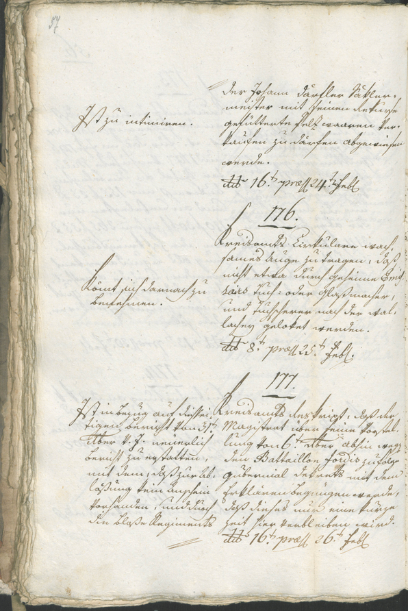 Civic Archives of Bozen-Bolzano - BOhisto Ratsprotokoll 1805 