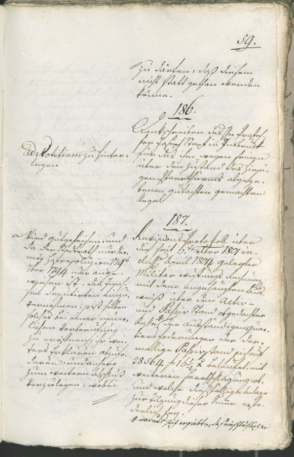 Civic Archives of Bozen-Bolzano - BOhisto Ratsprotokoll 1805 