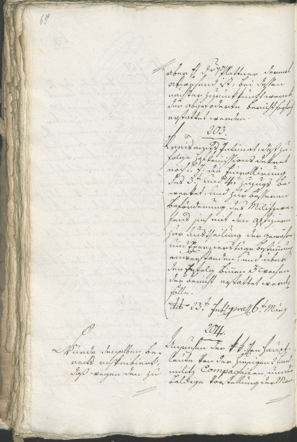 Civic Archives of Bozen-Bolzano - BOhisto Ratsprotokoll 1805 