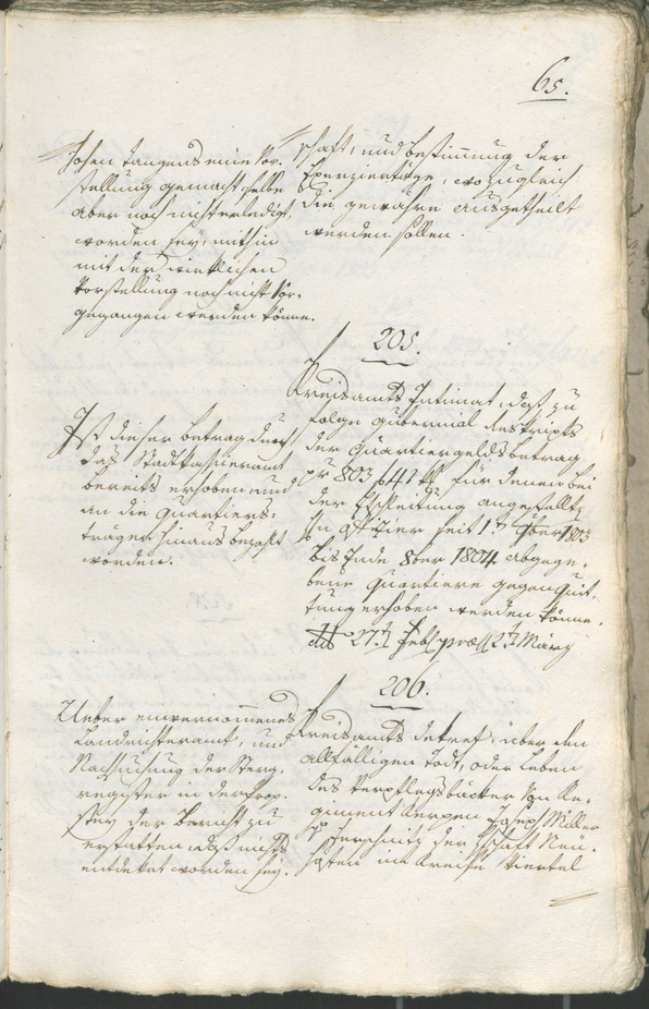 Civic Archives of Bozen-Bolzano - BOhisto Ratsprotokoll 1805 