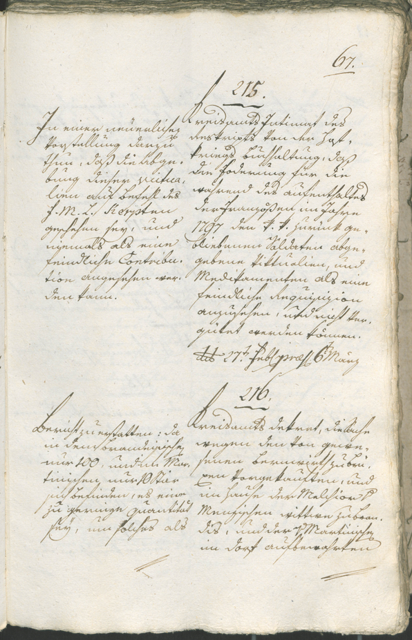 Civic Archives of Bozen-Bolzano - BOhisto Ratsprotokoll 1805 