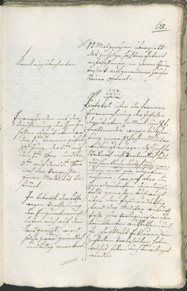 Civic Archives of Bozen-Bolzano - BOhisto Ratsprotokoll 1805 