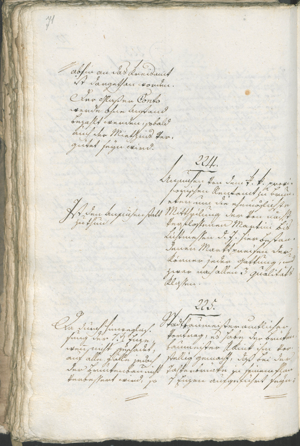 Civic Archives of Bozen-Bolzano - BOhisto Ratsprotokoll 1805 