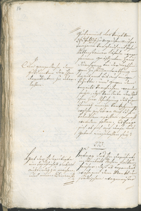 Civic Archives of Bozen-Bolzano - BOhisto Ratsprotokoll 1805 