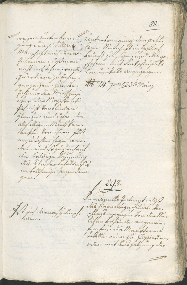 Civic Archives of Bozen-Bolzano - BOhisto Ratsprotokoll 1805 