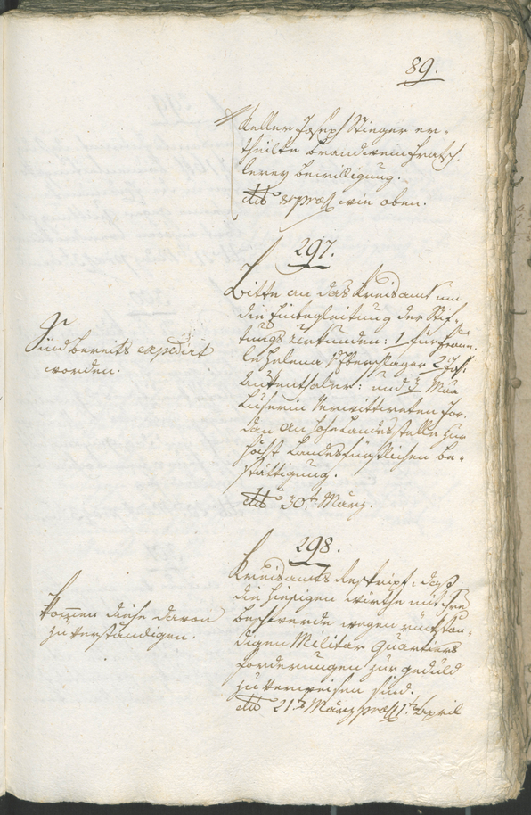 Civic Archives of Bozen-Bolzano - BOhisto Ratsprotokoll 1805 