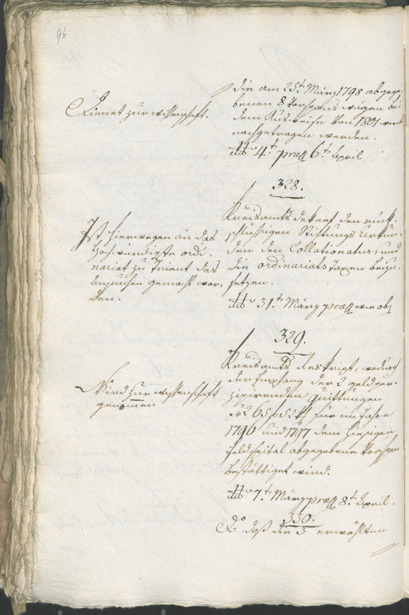 Civic Archives of Bozen-Bolzano - BOhisto Ratsprotokoll 1805 