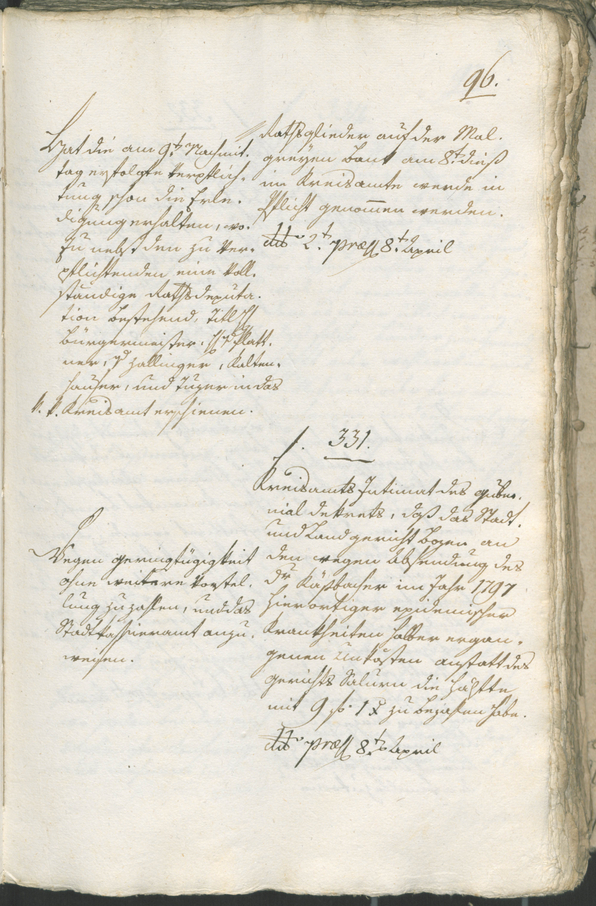 Civic Archives of Bozen-Bolzano - BOhisto Ratsprotokoll 1805 