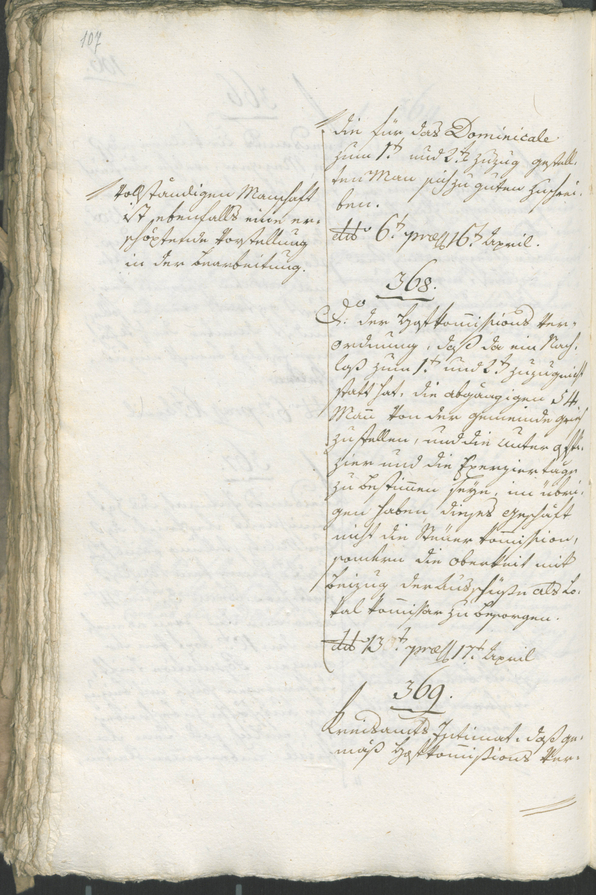 Civic Archives of Bozen-Bolzano - BOhisto Ratsprotokoll 1805 