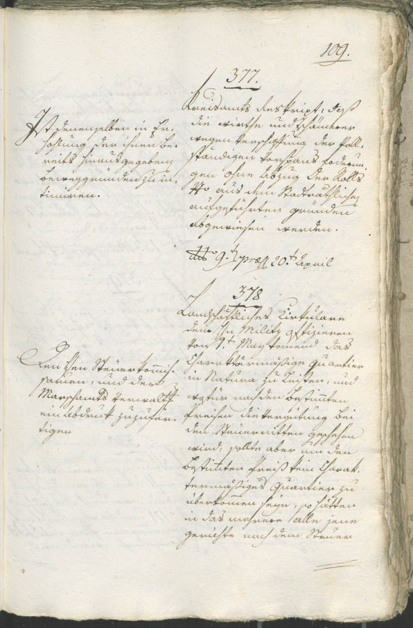 Civic Archives of Bozen-Bolzano - BOhisto Ratsprotokoll 1805 