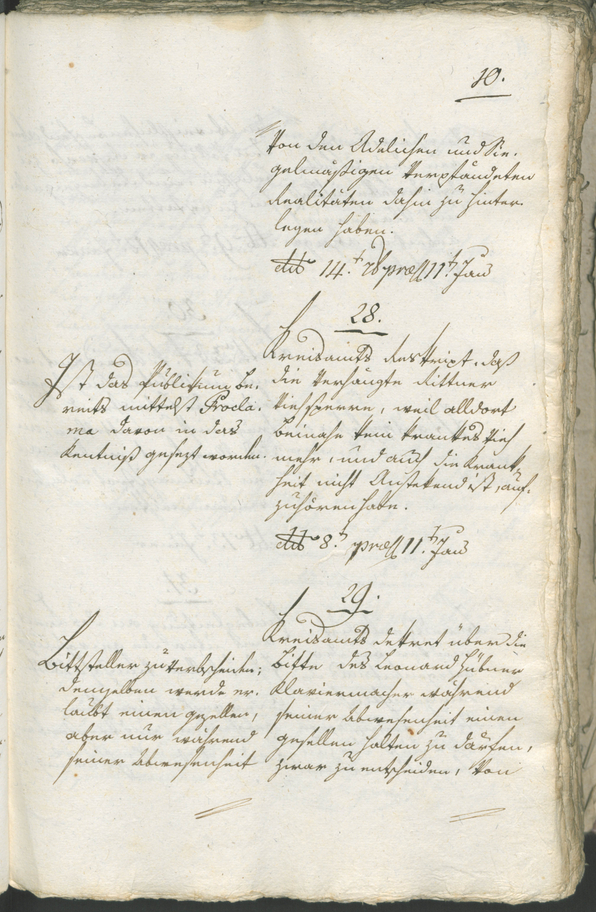 Stadtarchiv Bozen - BOhisto Ratsprotokoll 1805 