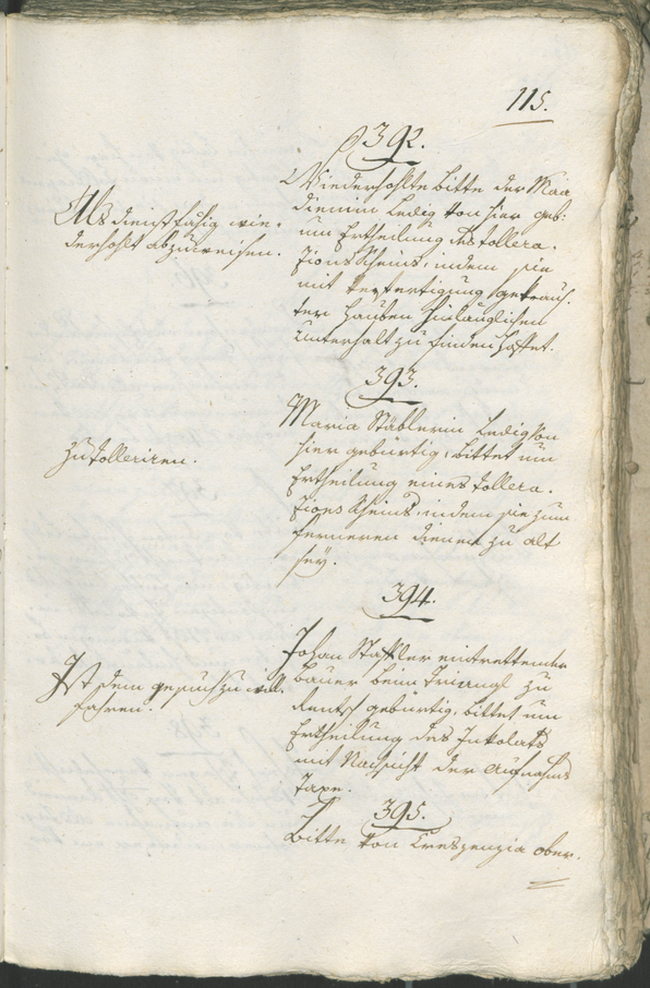 Civic Archives of Bozen-Bolzano - BOhisto Ratsprotokoll 1805 