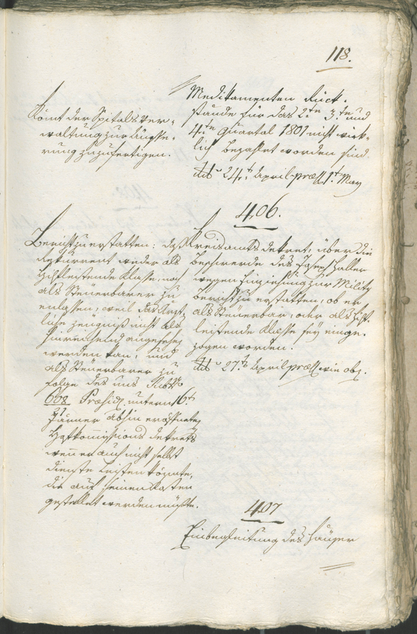 Civic Archives of Bozen-Bolzano - BOhisto Ratsprotokoll 1805 