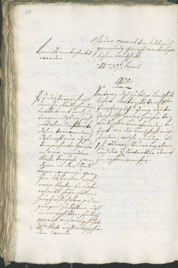 Civic Archives of Bozen-Bolzano - BOhisto Ratsprotokoll 1805 