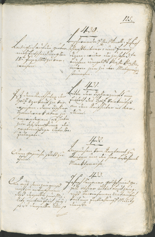 Civic Archives of Bozen-Bolzano - BOhisto Ratsprotokoll 1805 