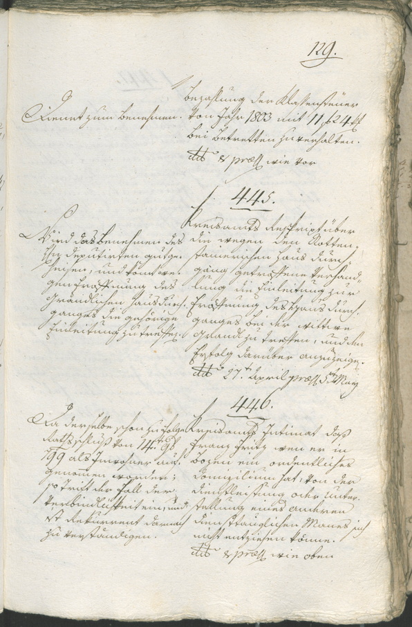 Civic Archives of Bozen-Bolzano - BOhisto Ratsprotokoll 1805 