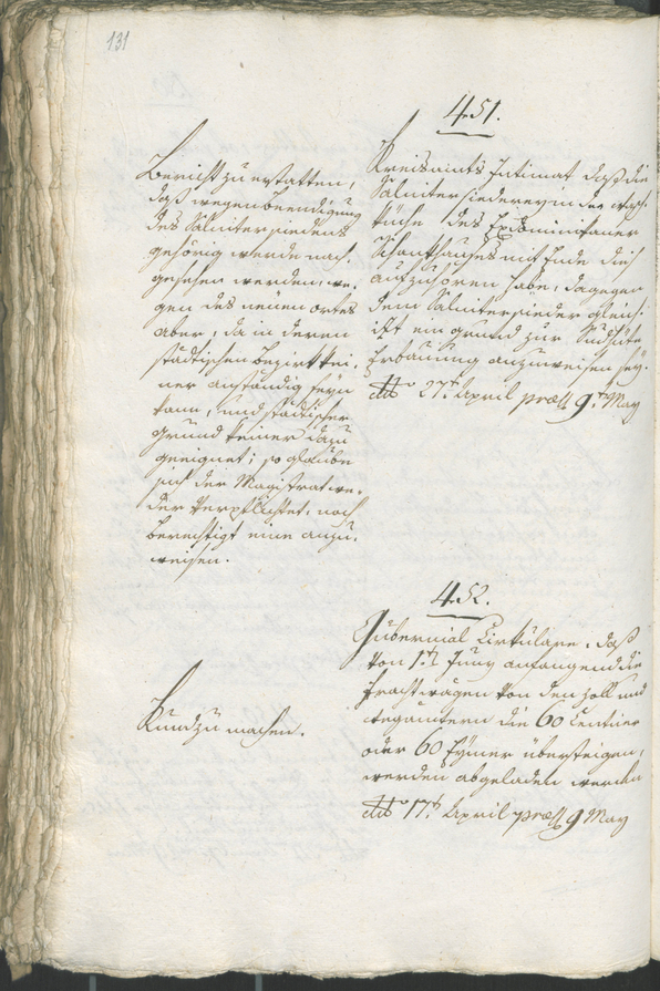 Civic Archives of Bozen-Bolzano - BOhisto Ratsprotokoll 1805 