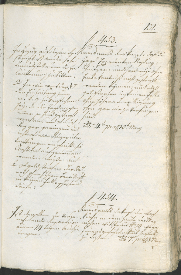 Civic Archives of Bozen-Bolzano - BOhisto Ratsprotokoll 1805 