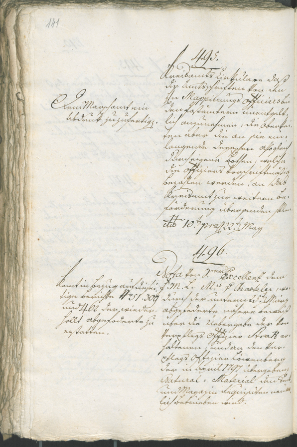 Civic Archives of Bozen-Bolzano - BOhisto Ratsprotokoll 1805 