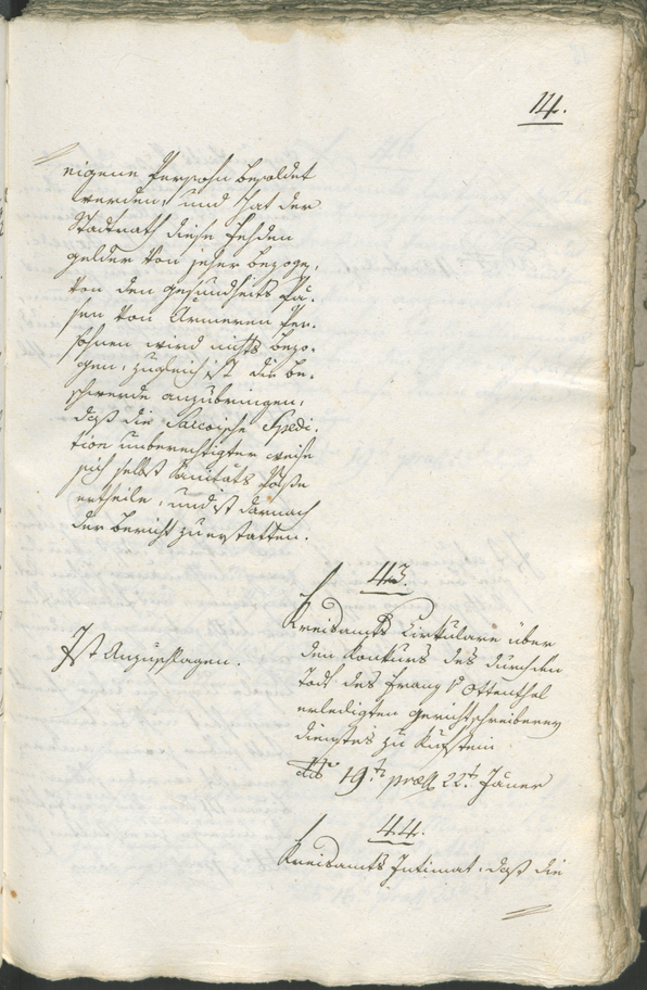 Civic Archives of Bozen-Bolzano - BOhisto Ratsprotokoll 1805 