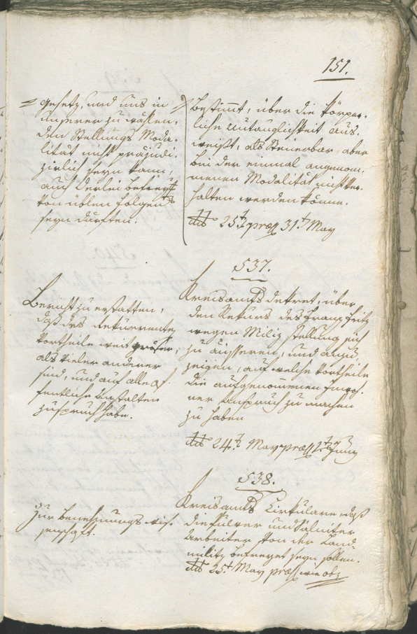 Civic Archives of Bozen-Bolzano - BOhisto Ratsprotokoll 1805 