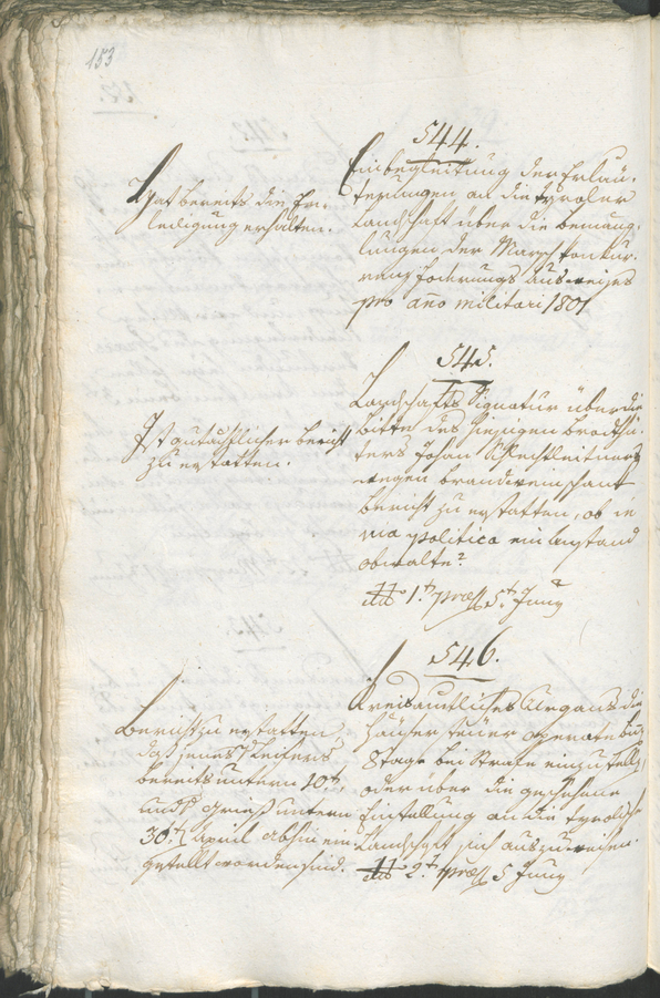 Civic Archives of Bozen-Bolzano - BOhisto Ratsprotokoll 1805 