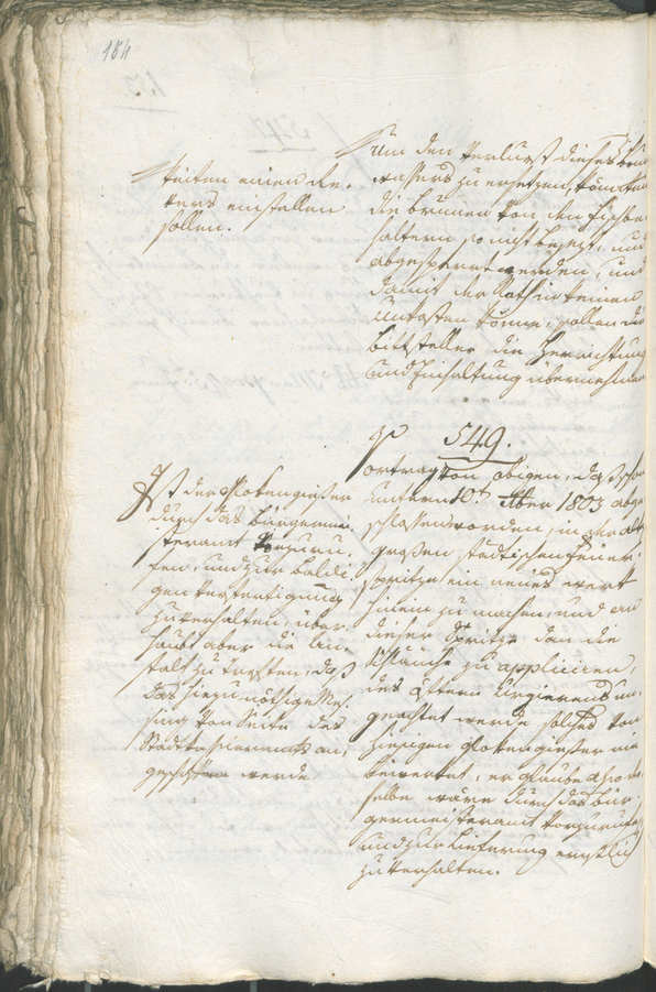 Civic Archives of Bozen-Bolzano - BOhisto Ratsprotokoll 1805 