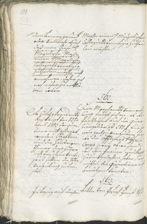 Civic Archives of Bozen-Bolzano - BOhisto Ratsprotokoll 1805 