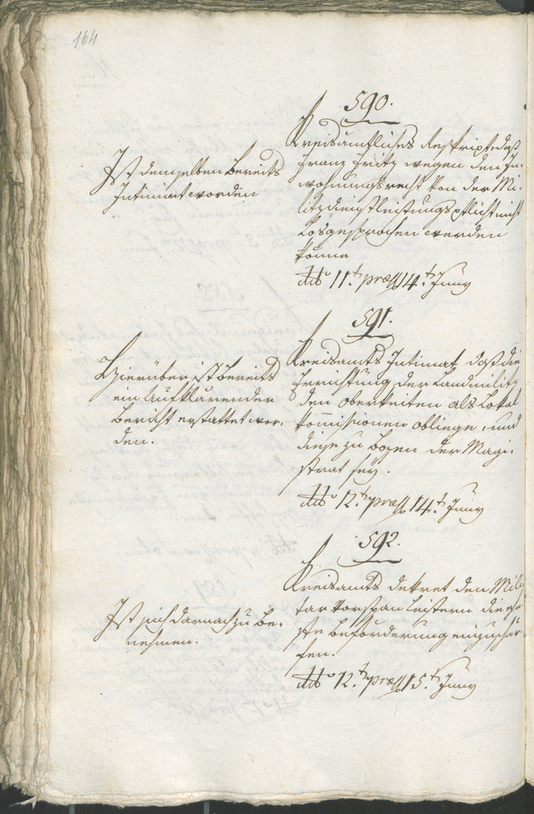 Civic Archives of Bozen-Bolzano - BOhisto Ratsprotokoll 1805 